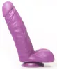 P10 Nate – prémium lila dildó, 18 x 5 cm