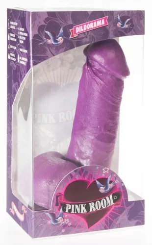 Dildo P03 Aaron – prémium, érzéki élmény 12 cm hosszú, lila