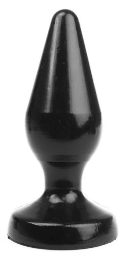 Plug Classic L – prémium anális izgató, 15 x 6,8 cm fekete