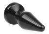 Plug Classic L – prémium anális izgató, 15 x 6,8 cm fekete