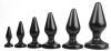 Plug Classic L – prémium anális izgató, 15 x 6,8 cm fekete