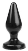 Plug Classic XL – prémium anál vibrátor, 17 x 7,5 cm fekete