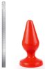 Plug Classic XXL – érzéki anális játékpiros színben