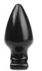 Plug Fat S – érzéki anális kényeztető, 11 cm, fekete