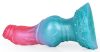 Alien Beast Cyan Rainbow – színes, 7.9" dildó
