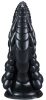 Phen Dildo L – prémium fekete szilikon vibrátor 22 cm