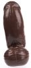 Dildo DP84BR Grenadier – prémium barna vibrátor 18x8 cm