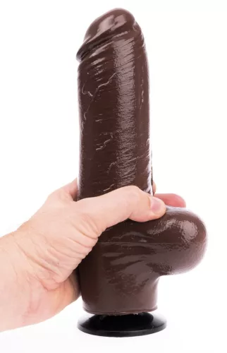 Funker DP88BR – prémium barna dildó 16 x 6 cm