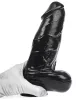 Dildo DP92B Panzer – prémium fekete 18 cm-es intim játék