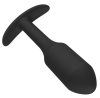 ToyJoy Smooth – selymes anális kényeztető dugó, fekete