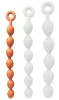 Chapira golyók – érzéki kényeztetés, 43 cm, narancssárga