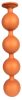 Bulby Butt – prémium anál golyók, 45 cm, narancssárga