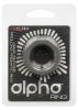 Alpha Grey – prémium 25mm péniszgyűrű
