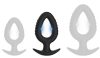 Ovass Plug M – prémium tinta dildó (9 x 5,8 cm)