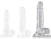 Clean Dick – átlátszó prémium dildó 15 x 4.5 cm