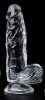 Átlátszó, intim élvezetekhez – 15 cm-es dildo