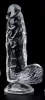 Átlátszó, intim élvezetekhez – 15 cm-es dildo