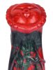 Jofortix – prémium fekete-piros dildo 23 x 7 cm