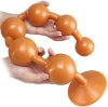 Somass – Prémium intim golyók, 48 cm hosszú, narancs