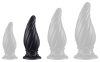 Plug Spiral Pik M – spirális anális kényeztető, fekete