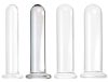 Glass Plug Rookier – prémium üveg anális dugó M 12 x 2,5cm