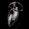 Open Glass – prémium üveg anál dildó (L)