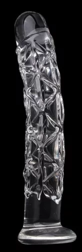 Diaglass M – üveg dildó 18 x 3.2 cm prémium élményhez