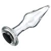 Holglass üveg anál plug – 10.5 x 3.6 cm intim kényeztetéshez