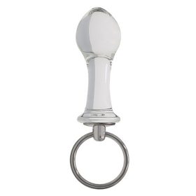   Roundy – üveg anális dugó távirányítóval, prémium élmény