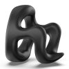 Prémium H alakú kettős gyűrű – 28 mm