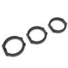 Caty Rings – 3 db prémium fekete péniszgyűrű