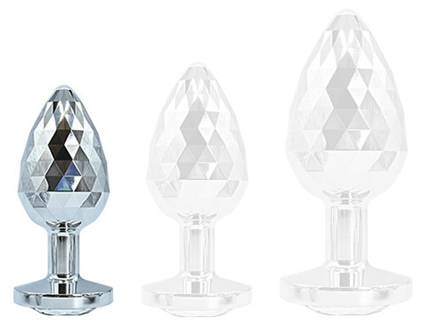 Plug Ikonik Diamond S – prémium anális izgató, 6 cm
