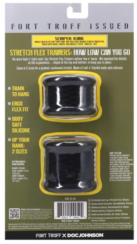 Stretch Flex – prémium golyónyújtó edzőkészlet fekete