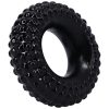 Radial 22mm - prémium fekete péniszgyűrű
