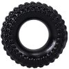 Radial 22mm - prémium fekete péniszgyűrű
