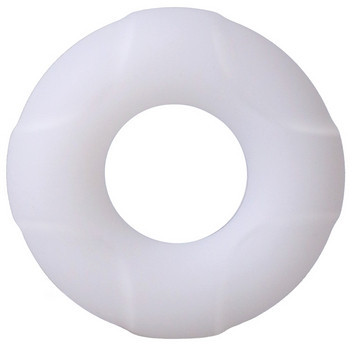 Cockring The Lifesaver – 22mm prémium péniszgyűrű, fehér