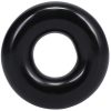 Cockring The Donut – prémium 20 mm fekete péniszgyűrű
