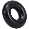 Cockring The Donut – prémium 20 mm fekete péniszgyűrű