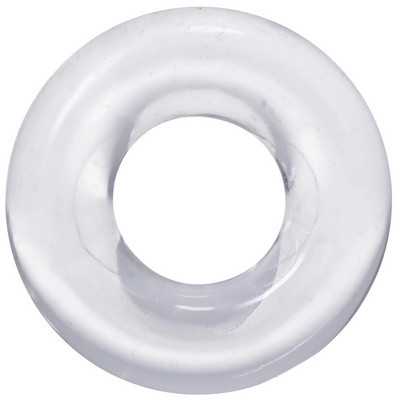 The Donut 3X – átlátszó prémium péniszgyűrű 22 mm