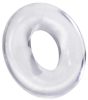 The Donut 3X – átlátszó prémium péniszgyűrű 22 mm