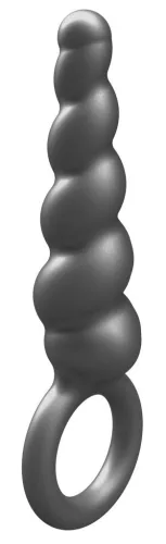 Plug The Screw – prémium anális dugó szürke, 10 x 2,7 cm