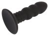 Plug Butty Black – prémium anális kényeztető 11 cm