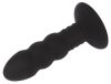 Plug Butty Black – prémium anális kényeztető 11 cm
