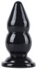 Hidden Desire Extreme Buttplug golyók nagy 17cm fekete