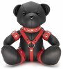 Leather Bear EDDY – BDSM mackó piros ajándékdobozban