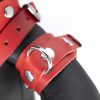 Leather Bear EDDY – BDSM mackó piros ajándékdobozban