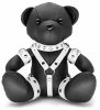EDDYS Leather Bear – prémium BDSM maci fehér színben