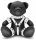 EDDYS Leather Bear – prémium BDSM maci fehér színben