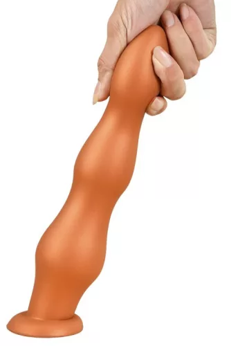 OGIVASS XL – prémium narancssárga anál dugó 30 x 10,5 cm