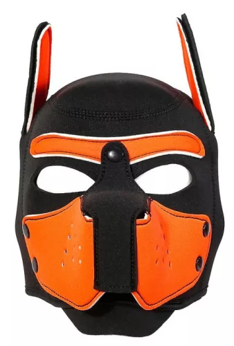 Enjoy Puppy Black-Orange – stílusos balaklava érzéki színekben